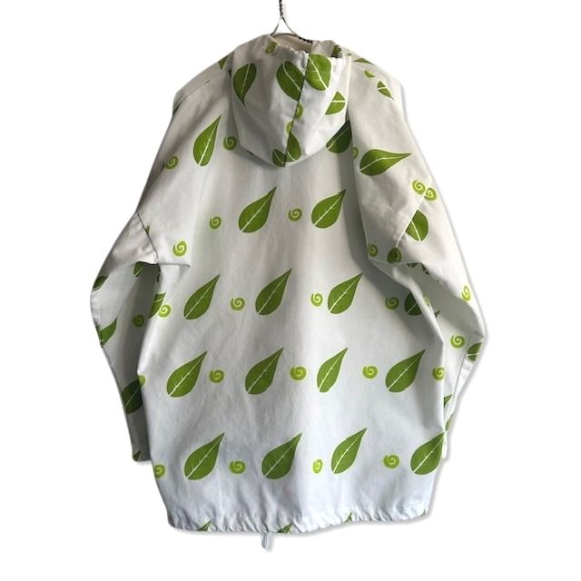 90s MICHIGAN RAG Leaf Pattern Jacket LARGE [ 10514 ]