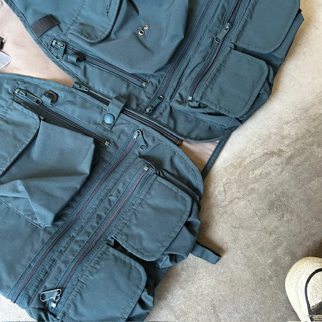 90s Eddie Bauer Fishing Vest M [ 10522 ]