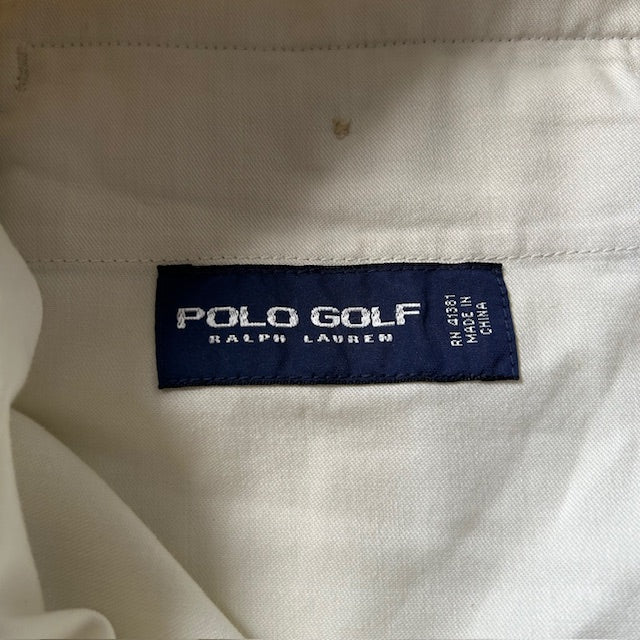 90s DEAD STOCK POLO GOLF Slacks 34 R [ 10526 ]