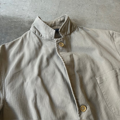 80s Polo by Ralph Lauren Herringbone Tailored Jacket L [ 10527 ]