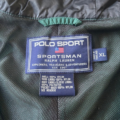 90s POLO SPORT Mesh Pocket Anorak Jacket XL [ 10530 ]