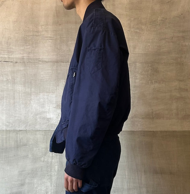 90s Polo by Ralph Lauren Flight Jacket L [ 10532 ]