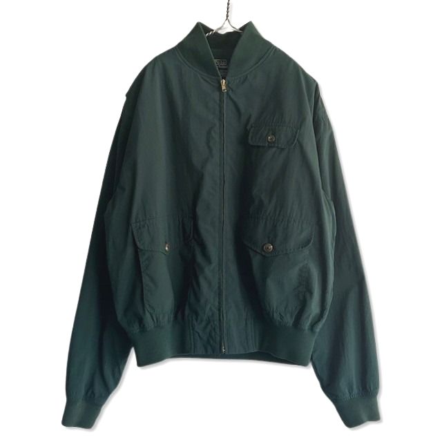 90s Polo by Ralph Lauren Detachble Liner Nylon Jacket M [ 10533 ]