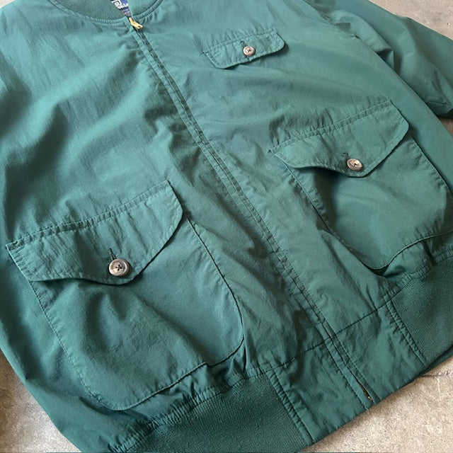 90s Polo by Ralph Lauren Detachble Liner Nylon Jacket M [ 10533 ]