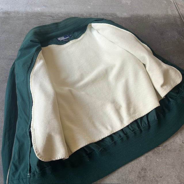 90s Polo by Ralph Lauren Detachble Liner Nylon Jacket M [ 10533 ]