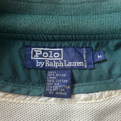 90s Polo by Ralph Lauren Detachble Liner Nylon Jacket M [ 10533 ]