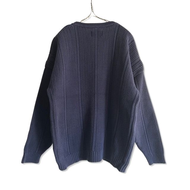 90s Eddie Bauer Cotton Knit Cardigan XL [ 10540 ]