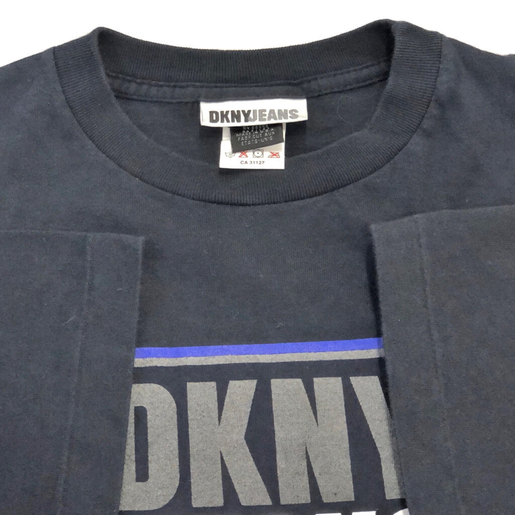 90s DKNY JEANS T-Shirt L [ 10542 ]