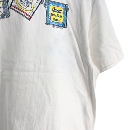 90s GUESS T-Shirt L [ 10544 ]