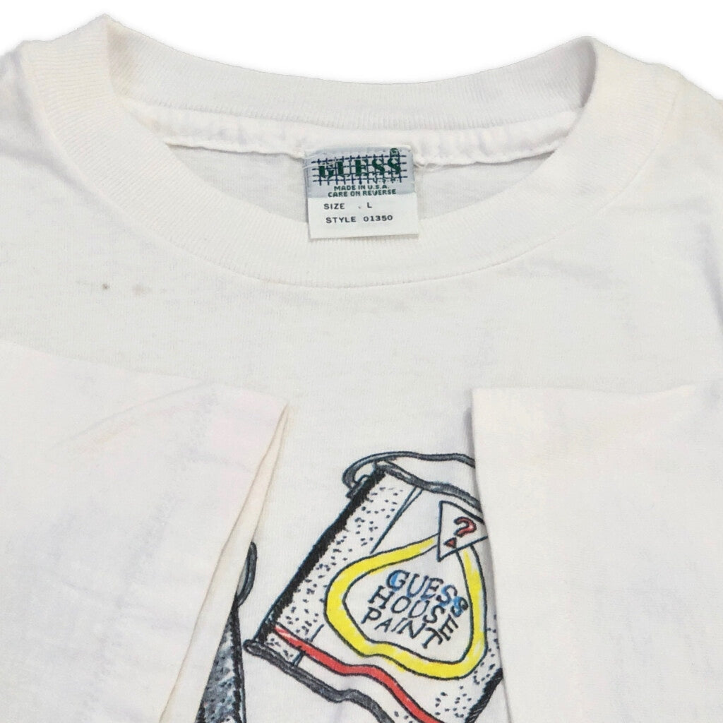 90s GUESS T-Shirt L [ 10544 ]