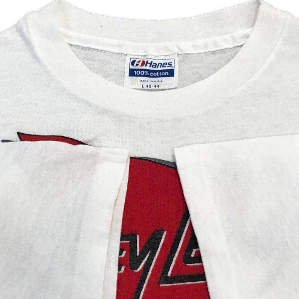 80s Huey Lewis AND THE NEWS T-Shirt L [ 10547 ]