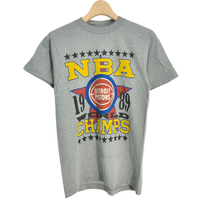 80s NBA DETROIT PISTONS T-Shirt M [ 10556 ]