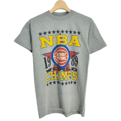 80s NBA DETROIT PISTONS T-Shirt M [ 10556 ]