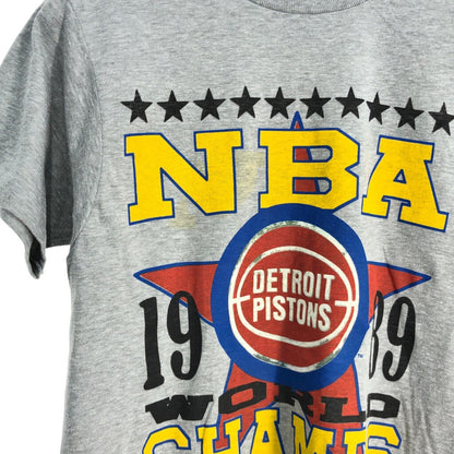 80s NBA DETROIT PISTONS T-Shirt M [ 10556 ]