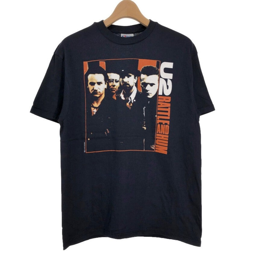 80s U2 RATTLE AND HUM T-Shirt L [ 10566 ]