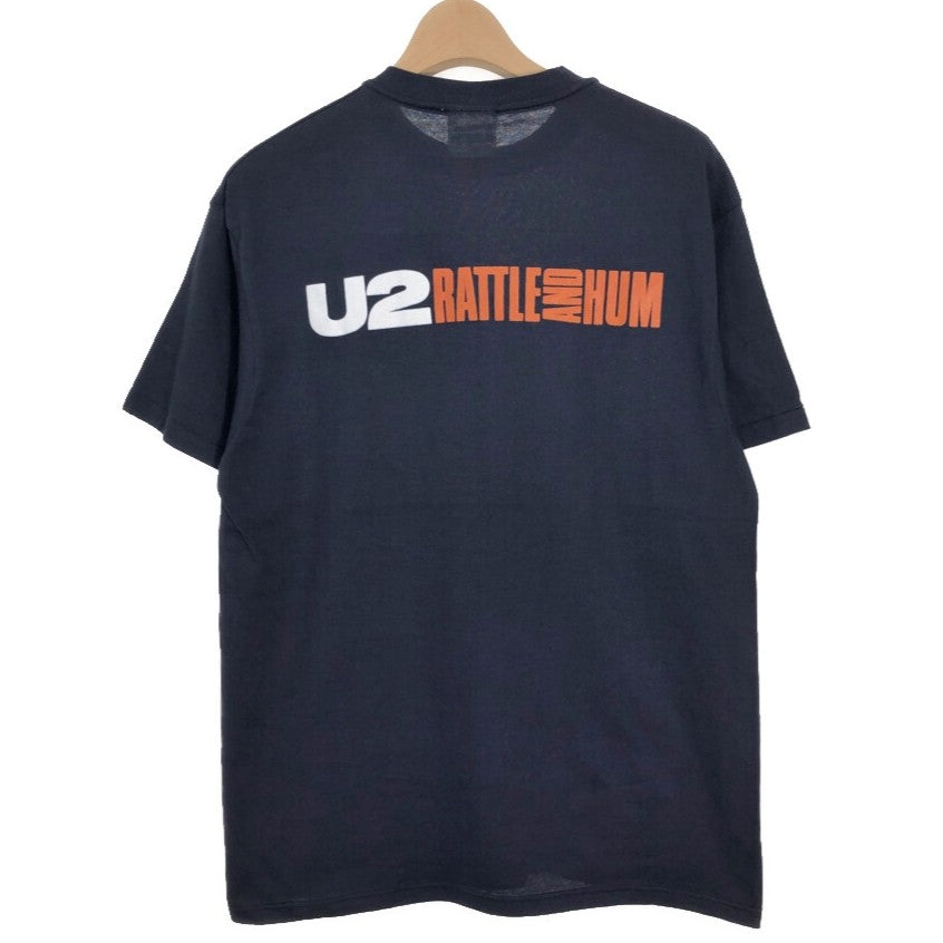 80s U2 RATTLE AND HUM T-Shirt L [ 10566 ]