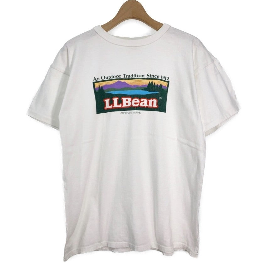 80s L.L.Bean BY Champion T-Shirt L [ 10570 ]