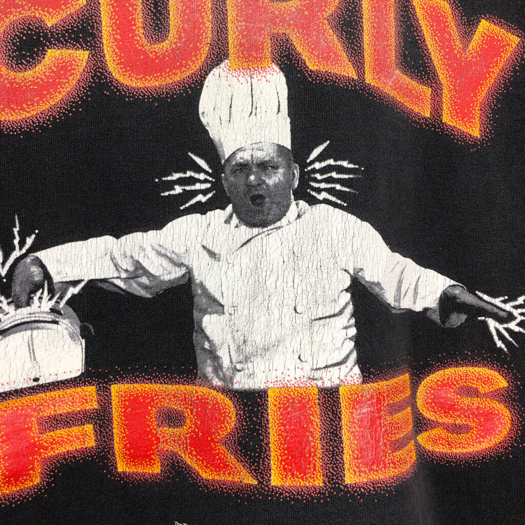 00s The Three Stooges CURRY FRIES T-Shirt XL [ 10573 ]