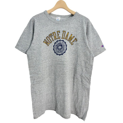 80s Champion NOTRE DAME College T-Shirt XL [ 10585 ]