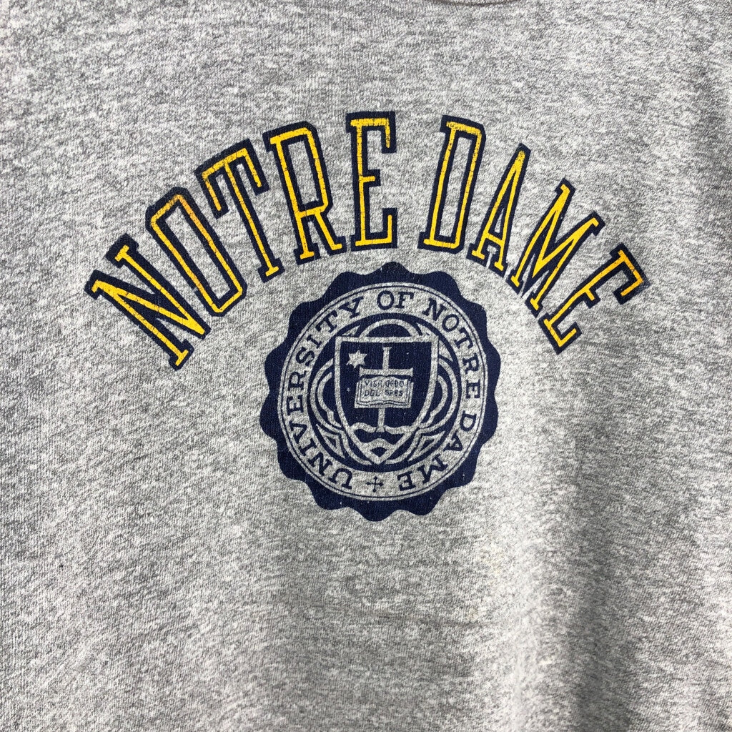 80s Champion NOTRE DAME College T-Shirt XL [ 10585 ]