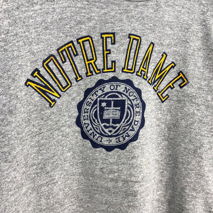 80s Champion NOTRE DAME College T-Shirt XL [ 10585 ]