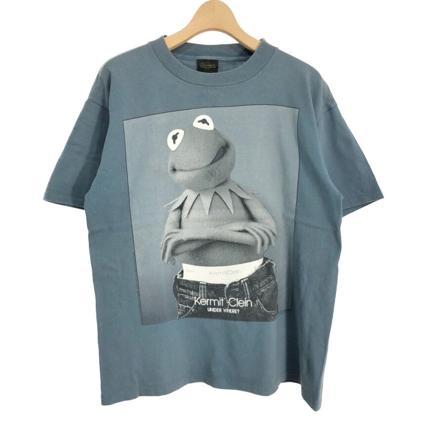 90s Kermit Clein T-Shirt L [ 10600 ]