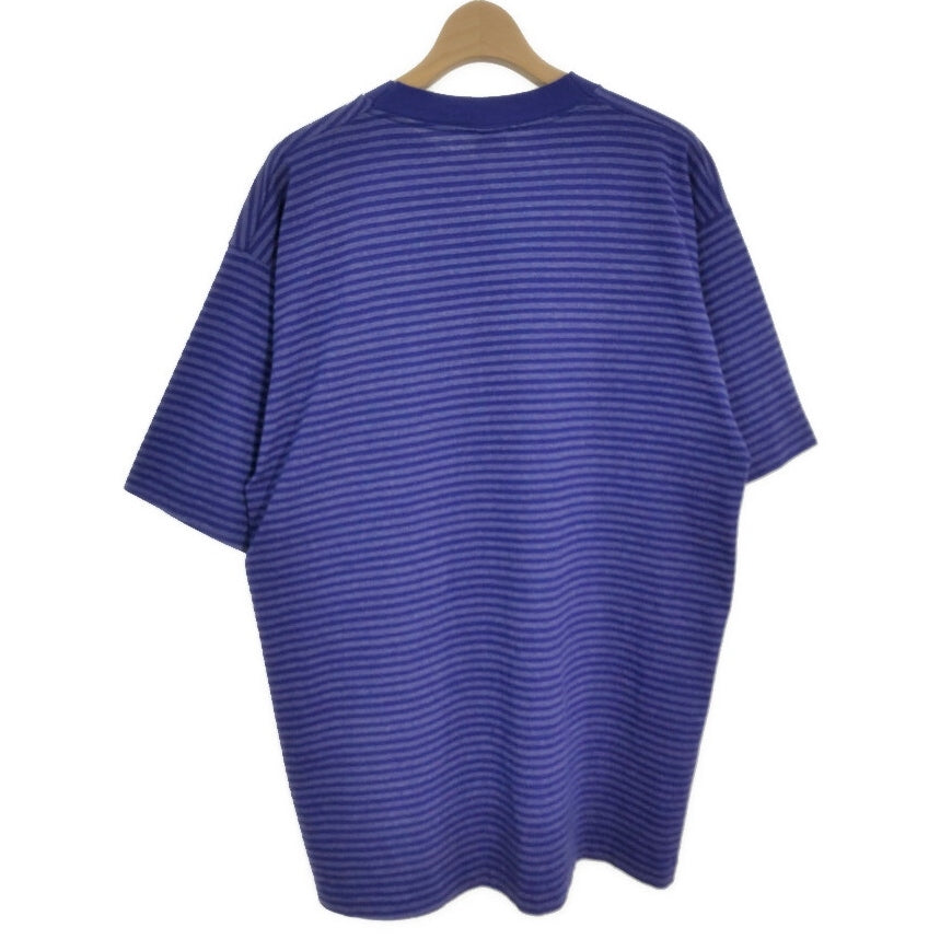 90s Border T-Shirt L [ 10606 ]