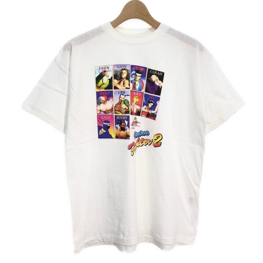 90s SEGA Virtua Fighter 2 T-Shirt M [ 10609 ]