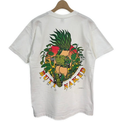 90s BUTT NAKED ARMED FORCES T-Shirt L [ 10610 ]