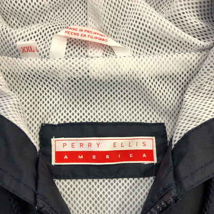 90s PERRY ELLIS nylon parka XXL [ 10622 ]