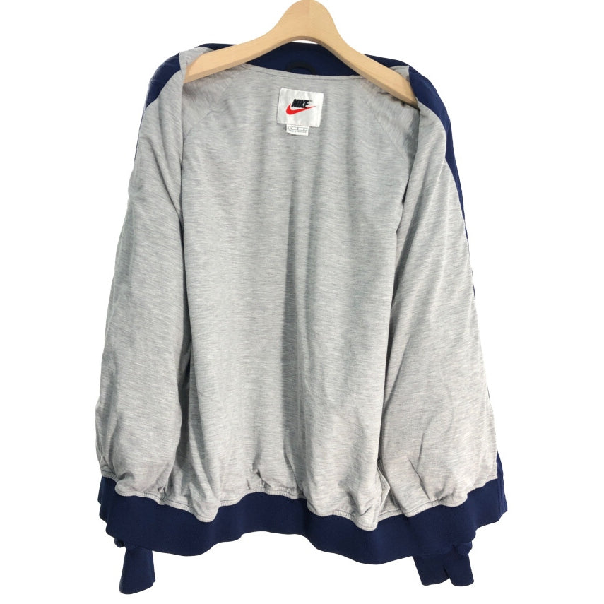 90s NIKE Lined Nylon Blouson Jacket L [ 10667 ]