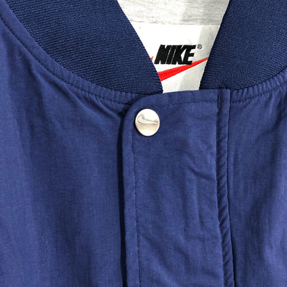 90s NIKE Lined Nylon Blouson Jacket L [ 10667 ]