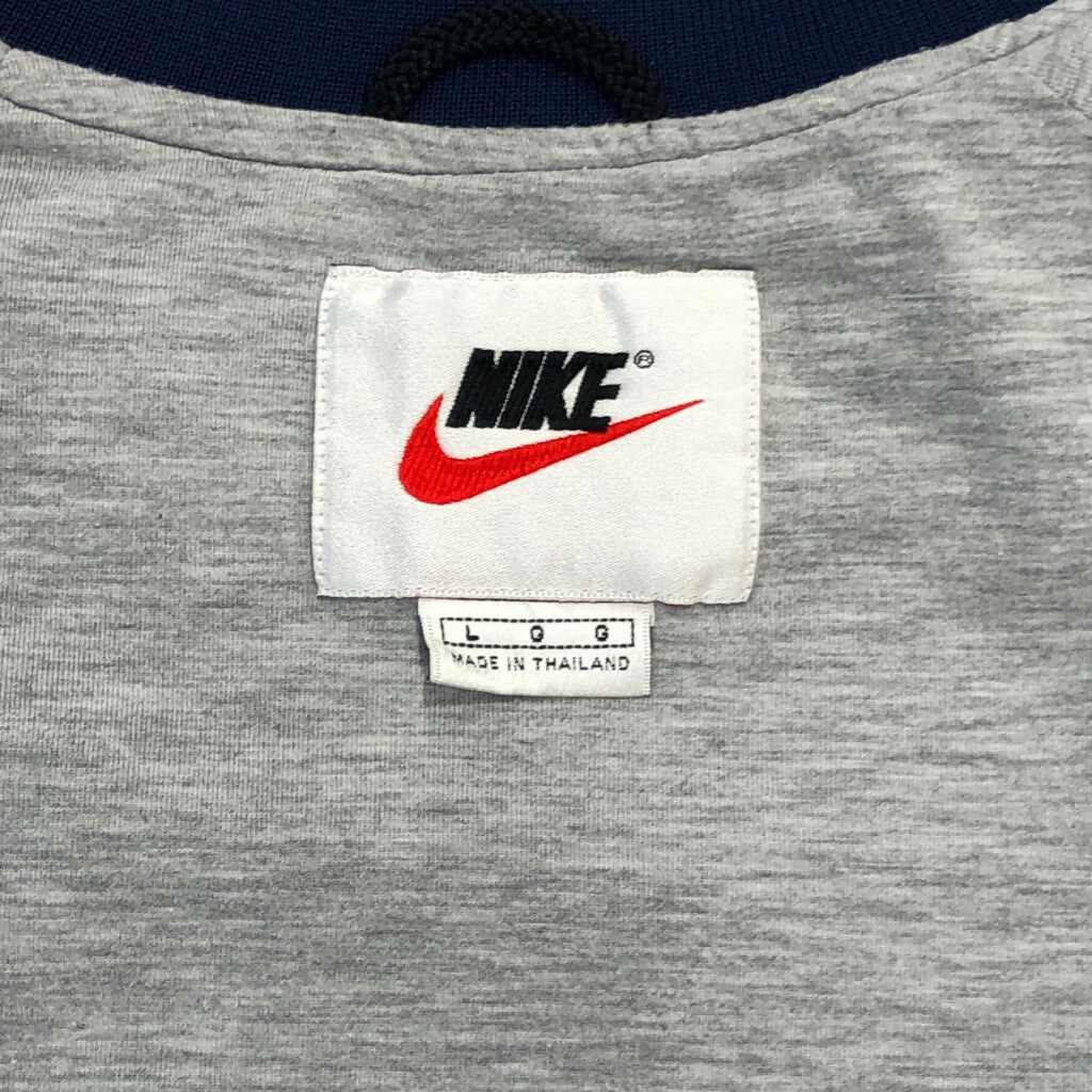 90s NIKE Lined Nylon Blouson Jacket L [ 10667 ]