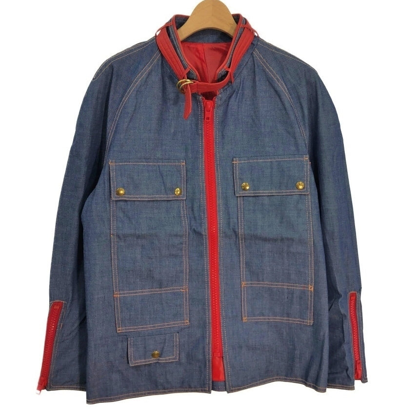 70s Saks Fifth Avenue Design Denim Jacket [ 10694 ]