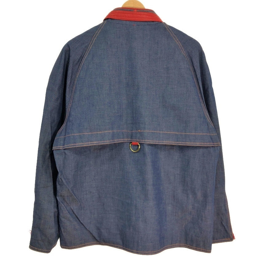 70s Saks Fifth Avenue Design Denim Jacket [ 10694 ]