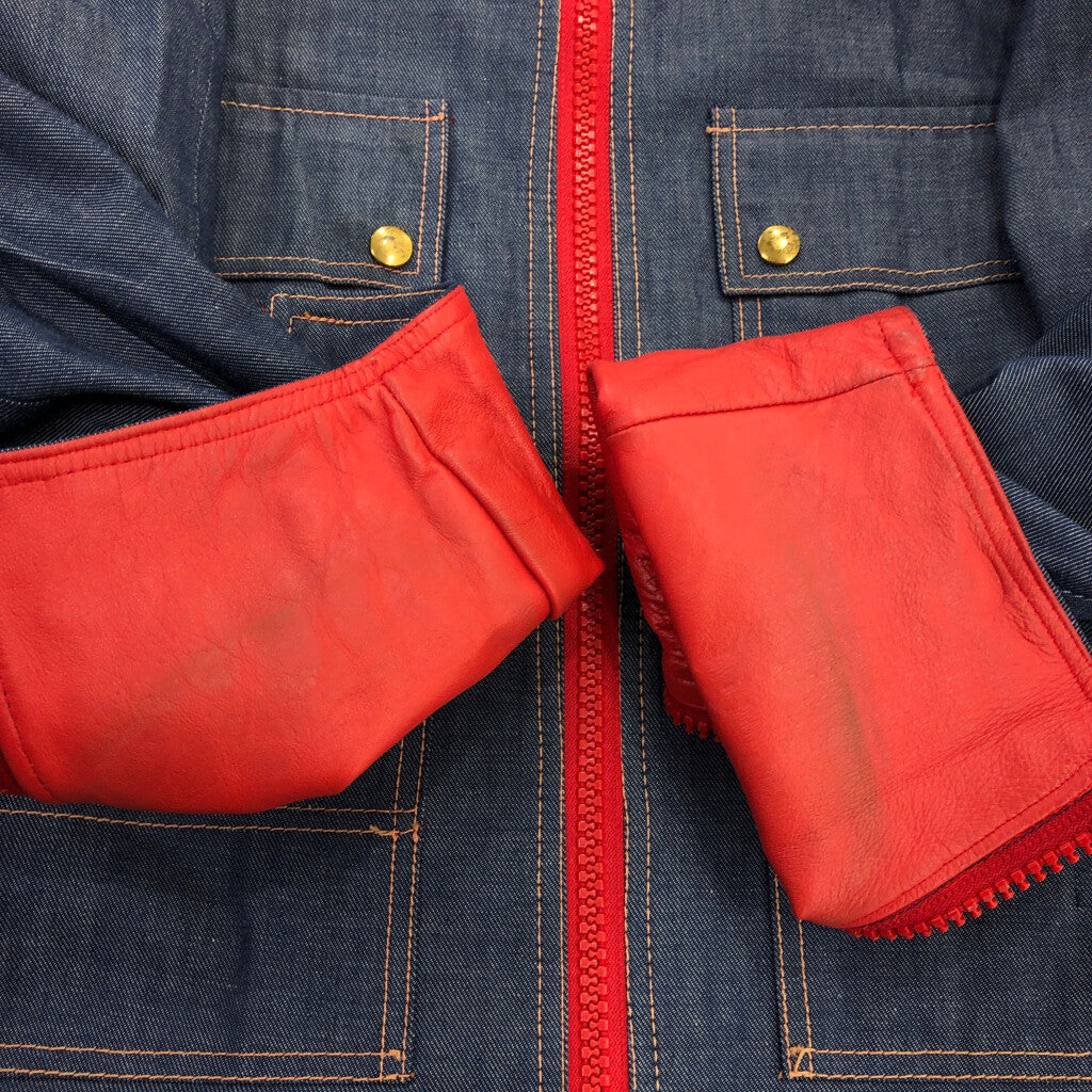 70s Saks Fifth Avenue Design Denim Jacket [ 10694 ]