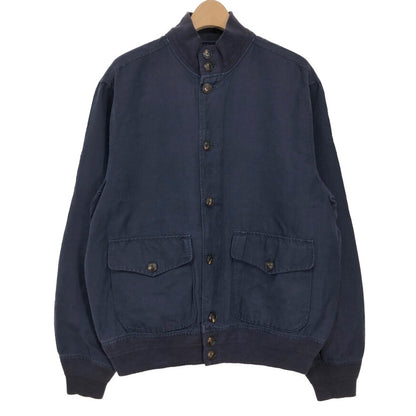 00s Polo by Ralph Lauren Linen Mixed Swing Top Jacket L [ 10708 ]