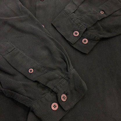 90s North 44° Silk Long Sleeve Shirts M [ 10711 ]
