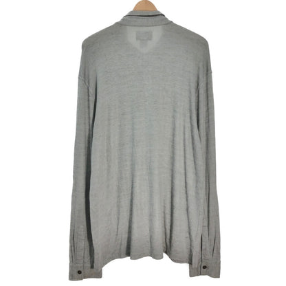 00s ARMANI EXCHANGE Rayon mixed Long Sleeve Shirts XL [ 10715 ]