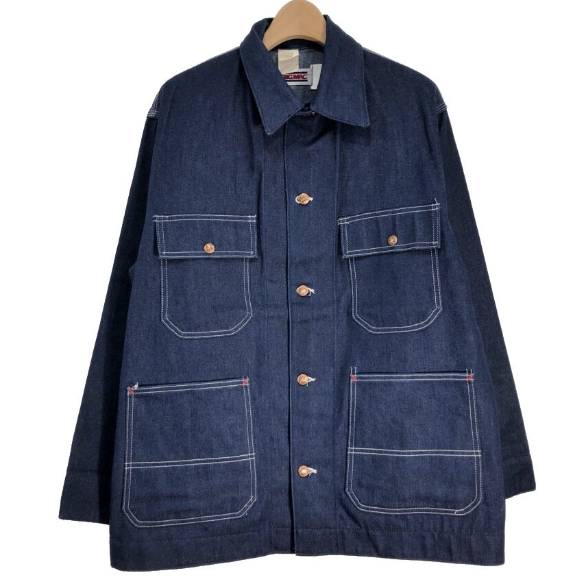 80s BIG MAC Denim Coverall Jacket 40 [ 10716 ]