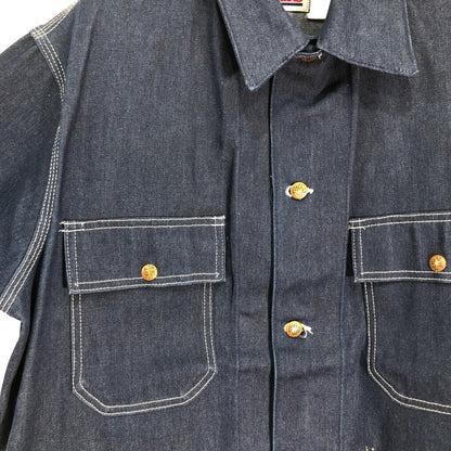 80s BIG MAC Denim Coverall Jacket 40 [ 10716 ]