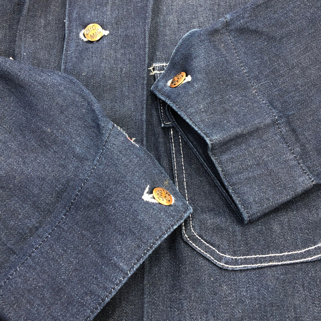 80s BIG MAC Denim Coverall Jacket 40 [ 10716 ]