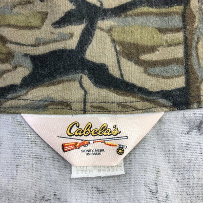 90s Cabela's Real Tree Camo Blouson Jacket M [ 10717 ]