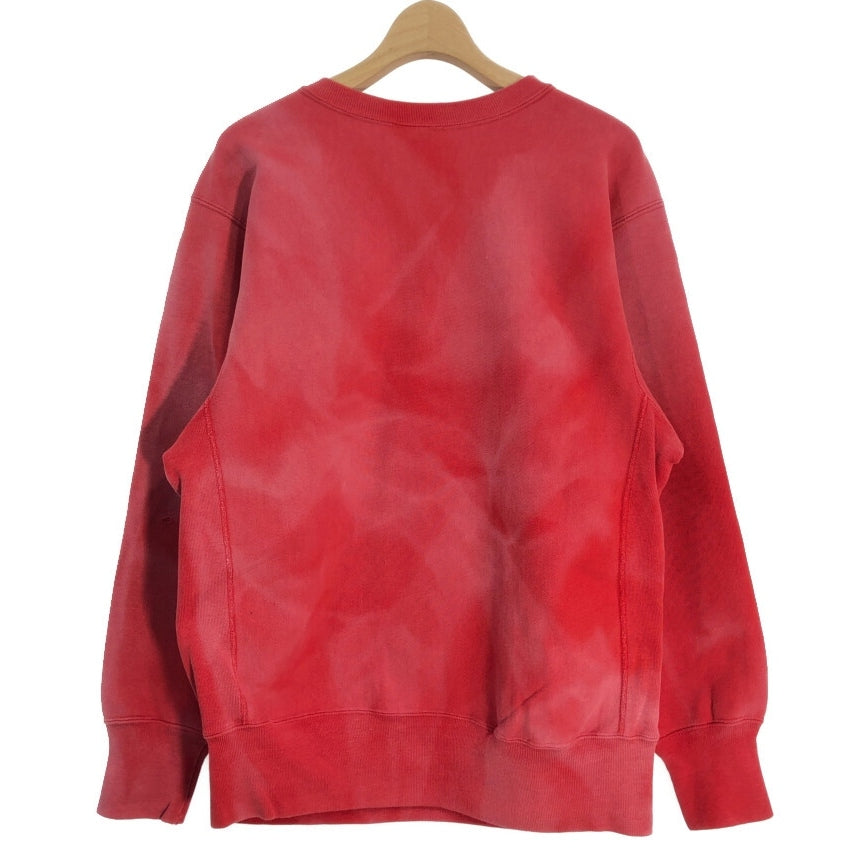90s Champion REVERSE WEAVE FADE Print Sweat Shirts XL [ 10730 ]
