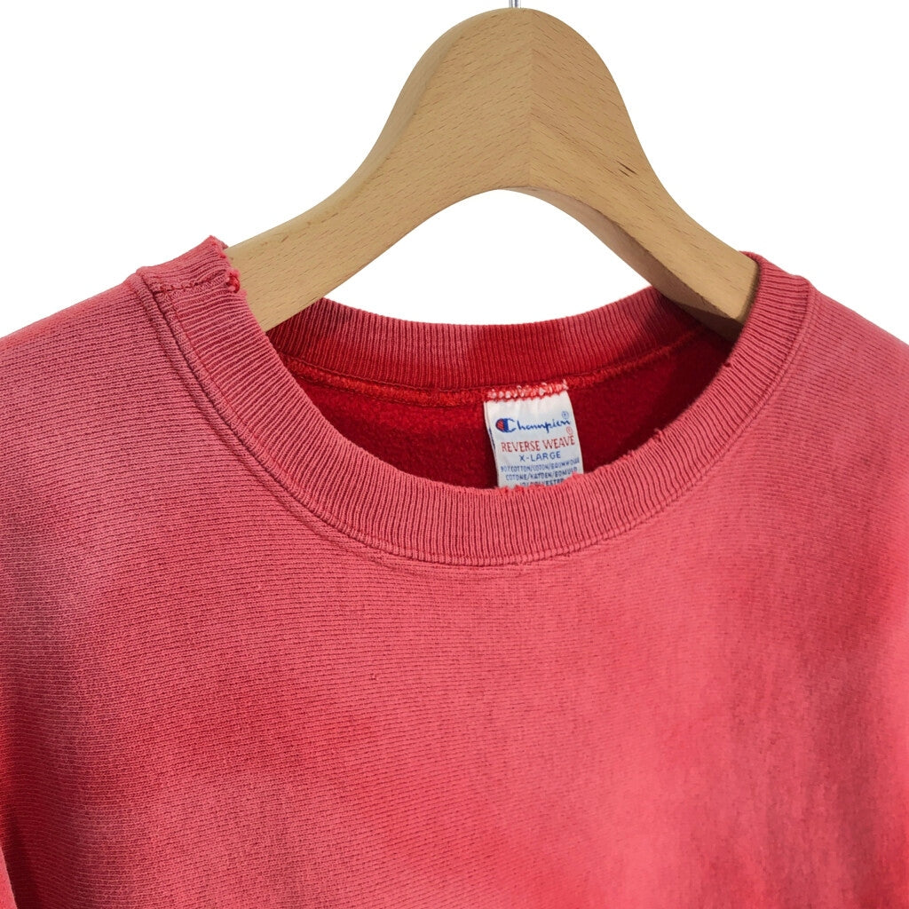 90s Champion REVERSE WEAVE FADE Print Sweat Shirts XL [ 10730 ]