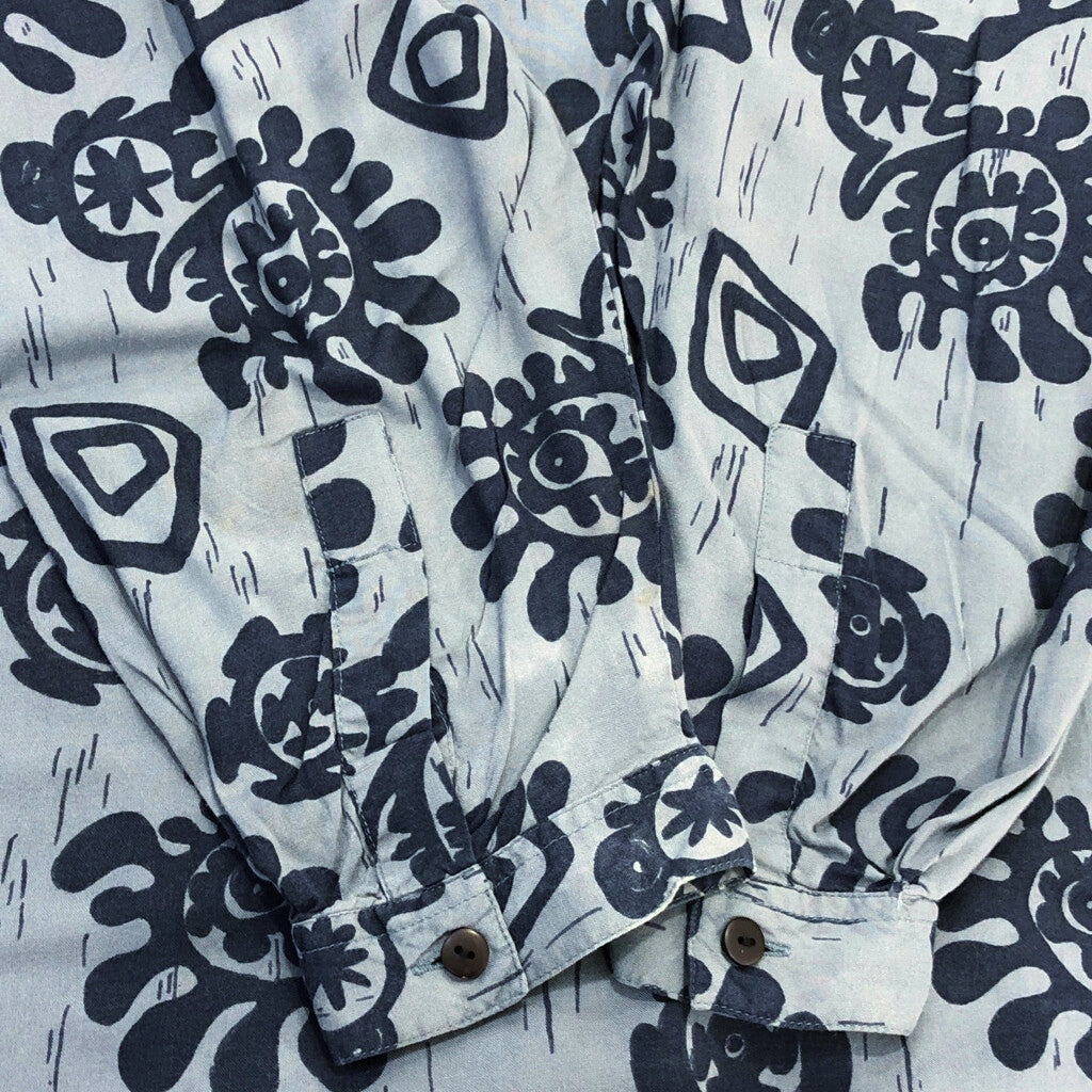 90s UNIONBAY Rayon Shirt L [ 10741 ]