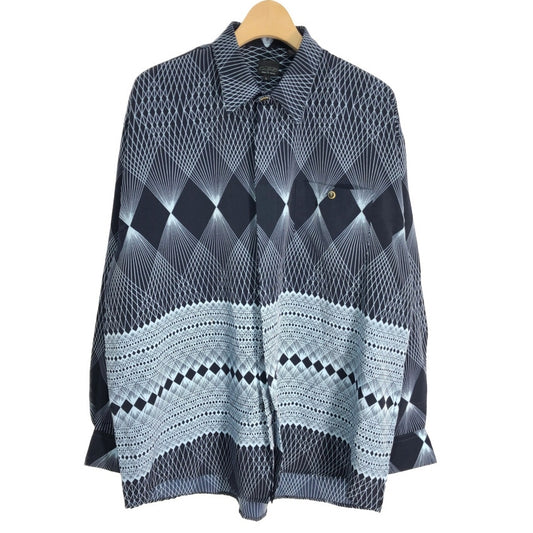 CalTop Geometric Pattern Shirt L [ 10744 ]