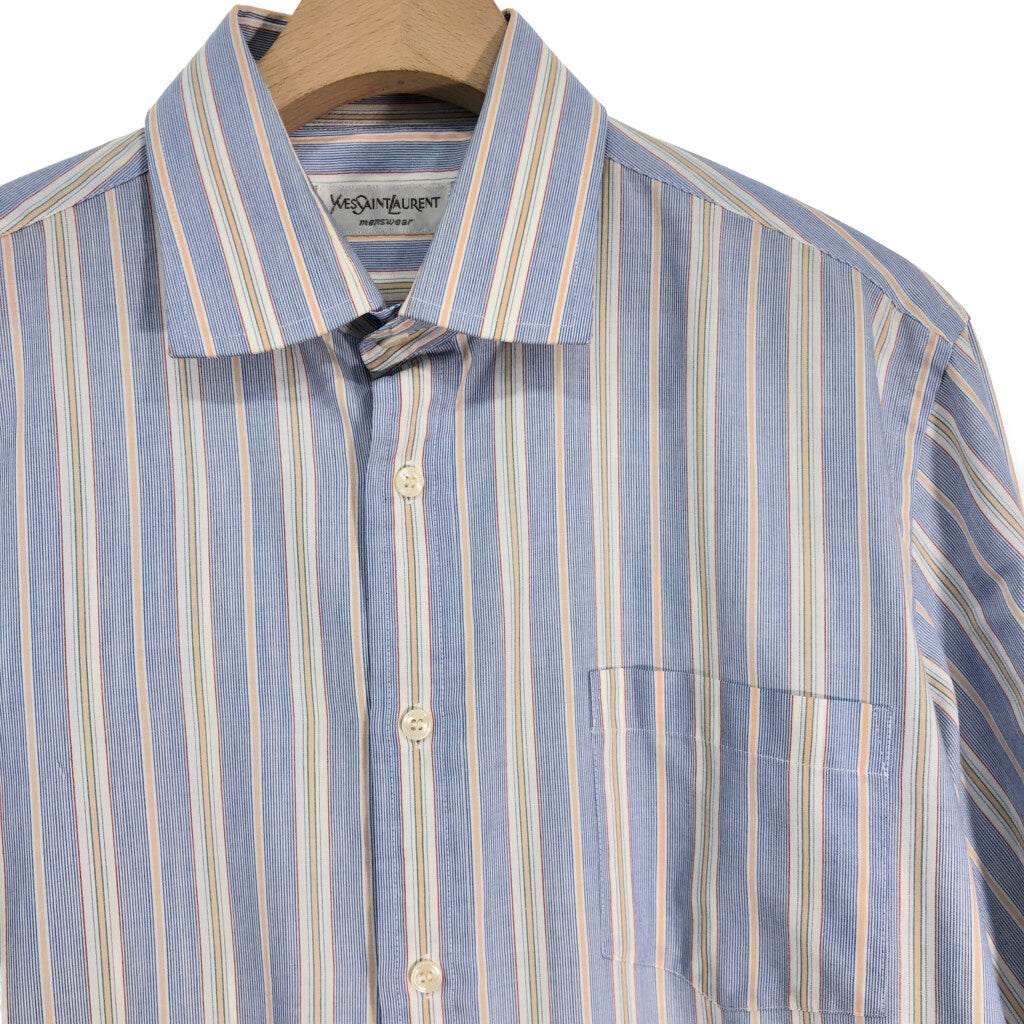 YVES SAINT LAURENT Stripe Shirt 16 [ 10759 ]