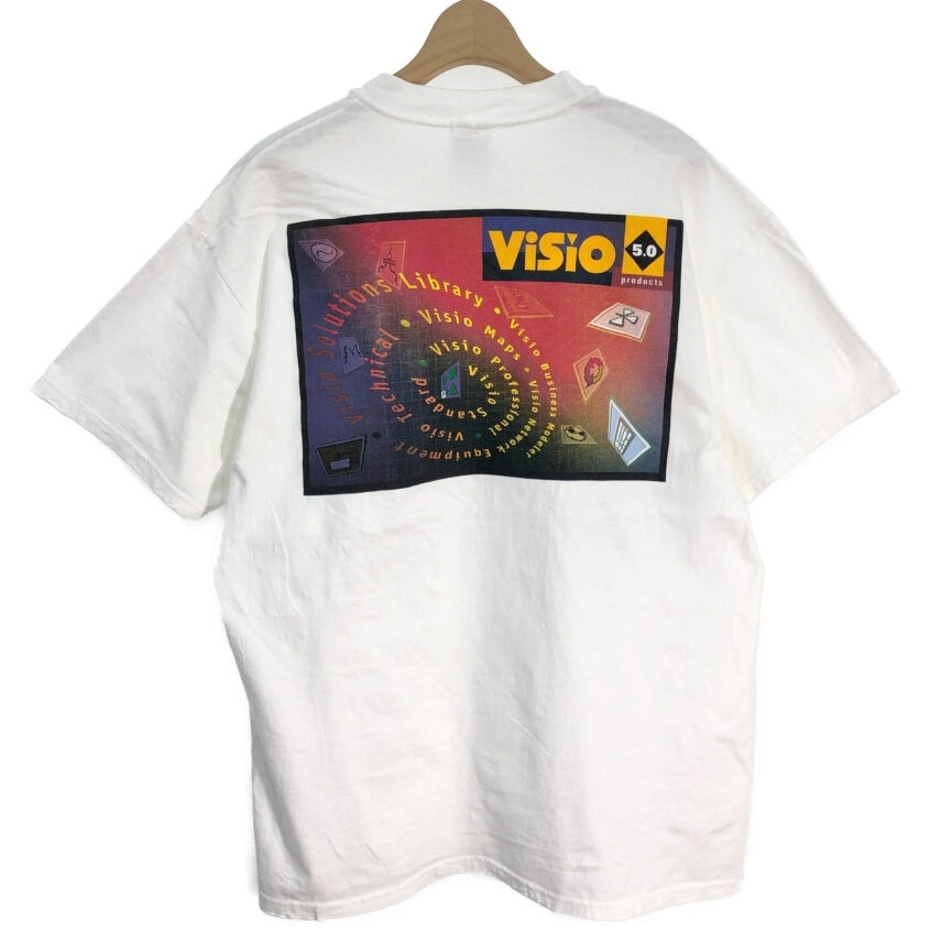 00s Visio T-Shirt XL [ 10791 ]