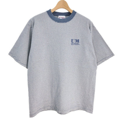 00s Border T-Shirt M [ 10792 ]